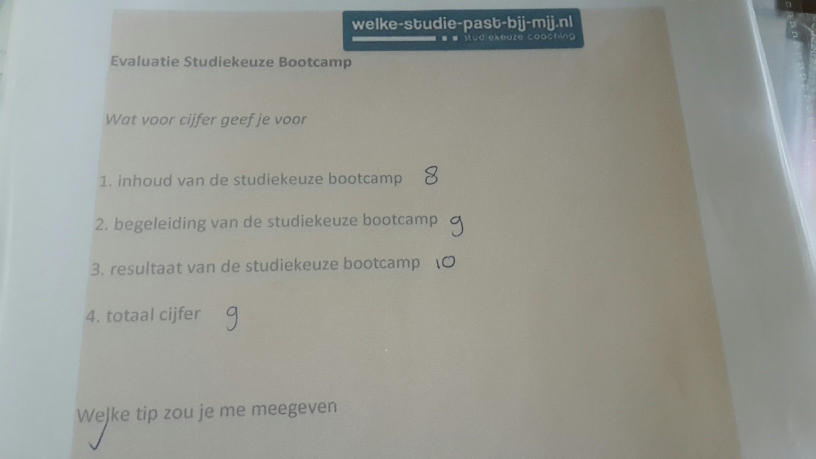 En wat vonden ze ervan? - Welke studie past bij mij
